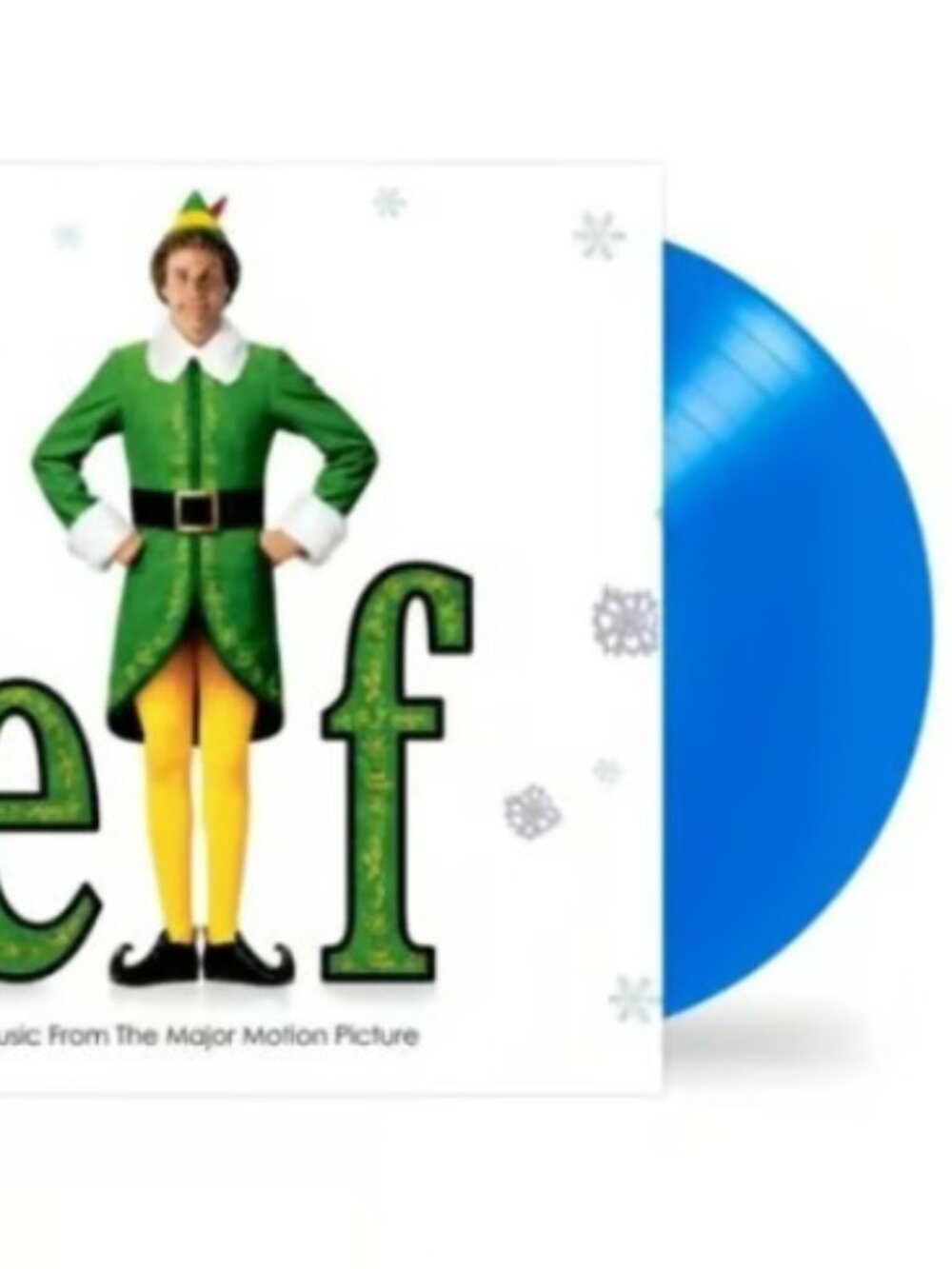 Elf Soundtrack LP ~ Exclusive Colored Vinyl (Narwhal Blue) ~ New/Sealed!